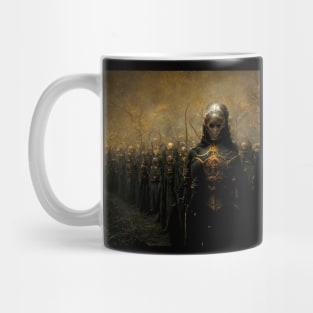 The Army of the Undead | Black and Gold Mug